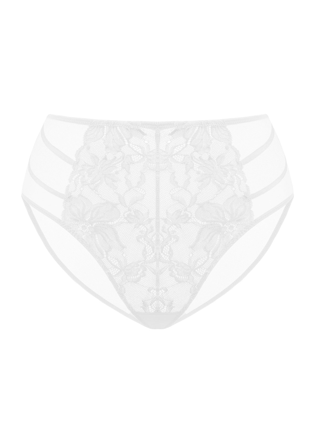 HSIA Spring Romance High-Rise Floral Lacy Panty-Comfort in Style