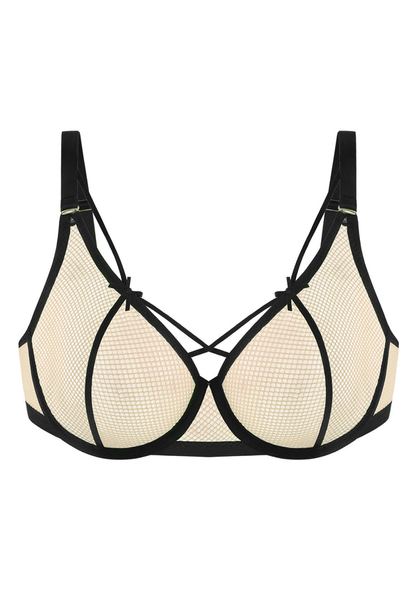 Enchante Bra Punky Underwire Mesh Bra