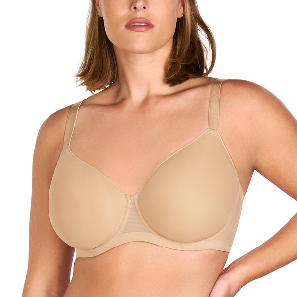 HSIA AirMesh Full Coverage Mesh Lightly Padded Lined Underwire T-Shirt Bra