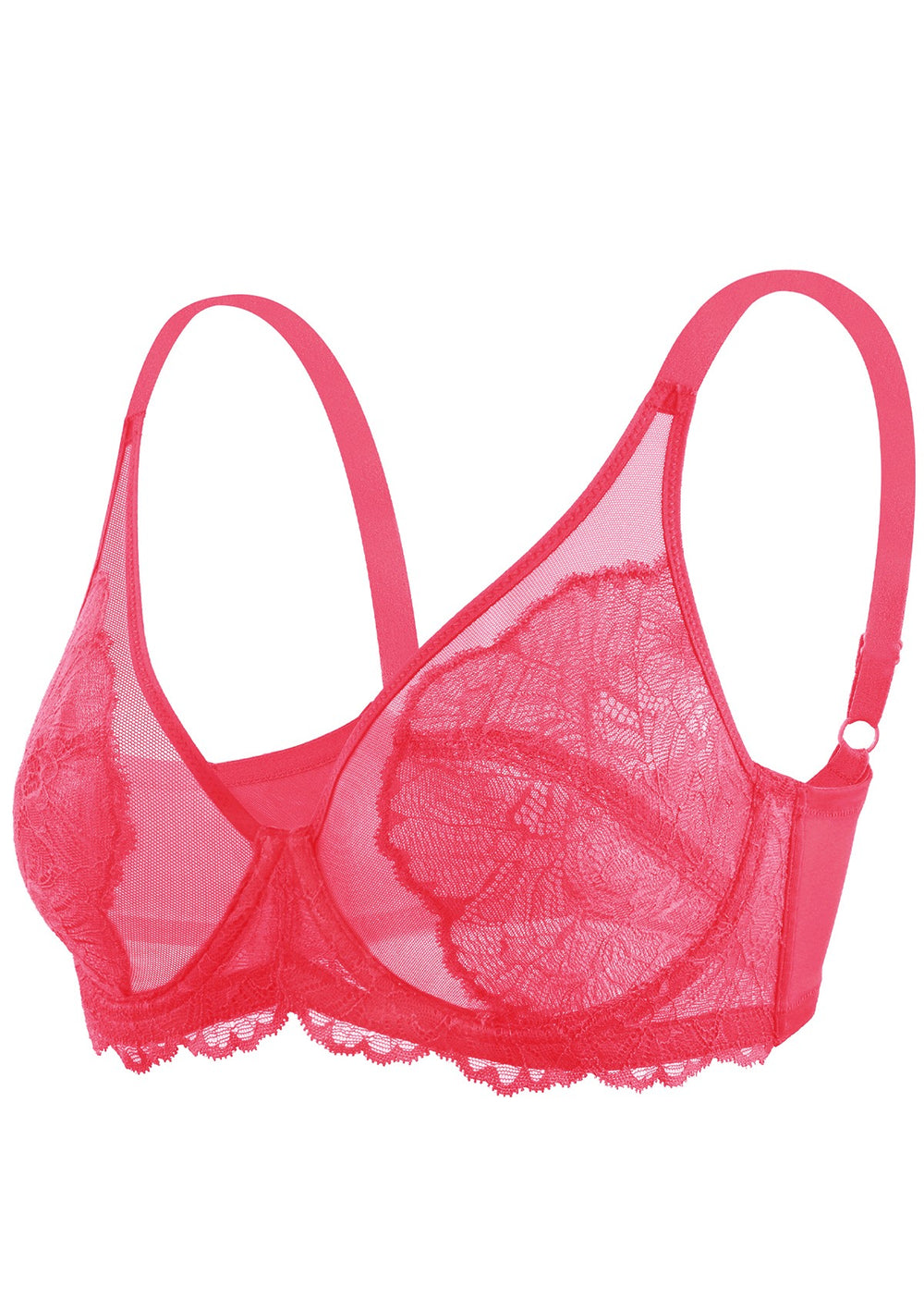 Red Cotton Jockey Hibiscus Print146 Shaper Bra at Rs 479/piece in