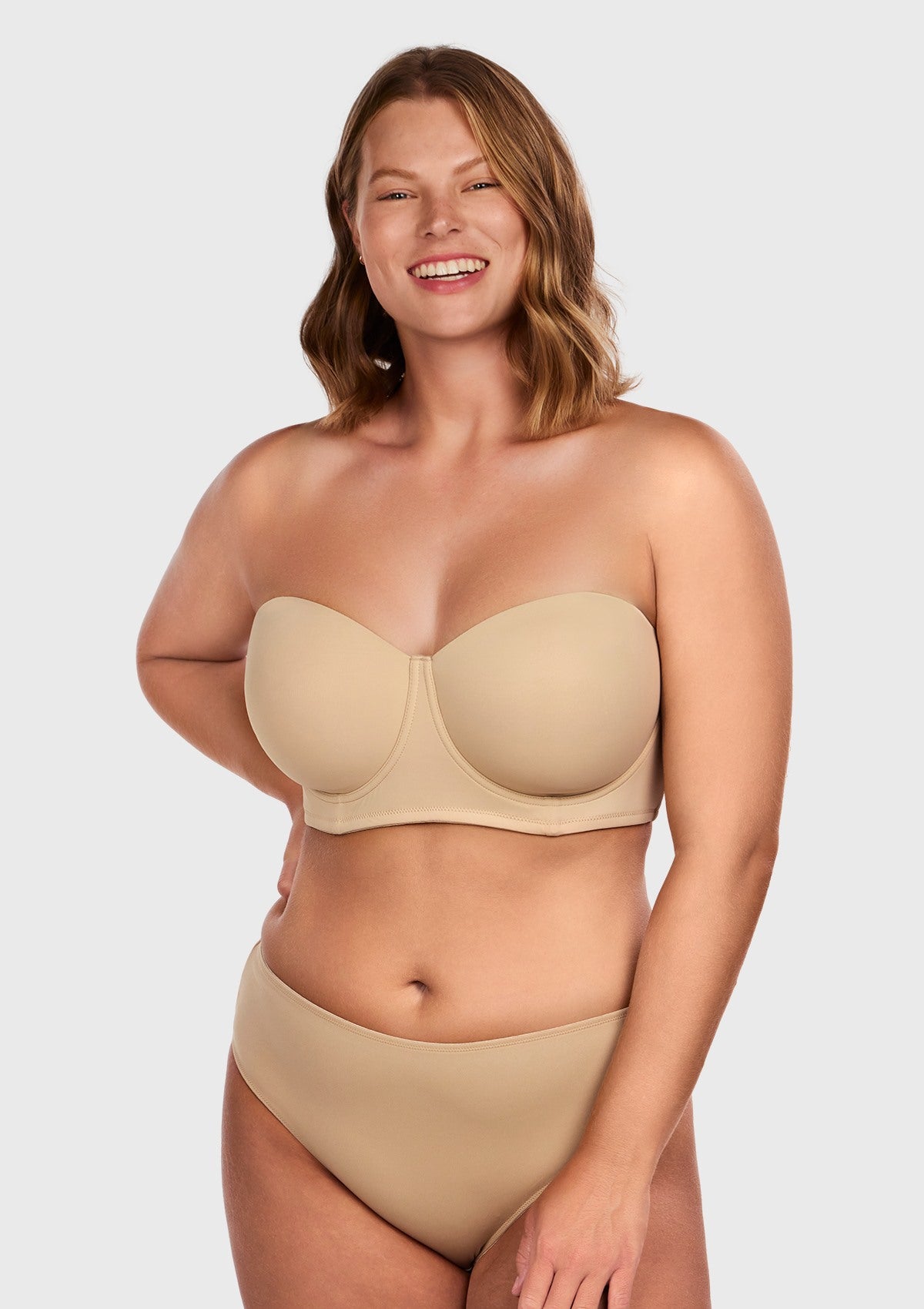 HSIA Margaret Molded Convertible Multiway Classic Strapless Bra