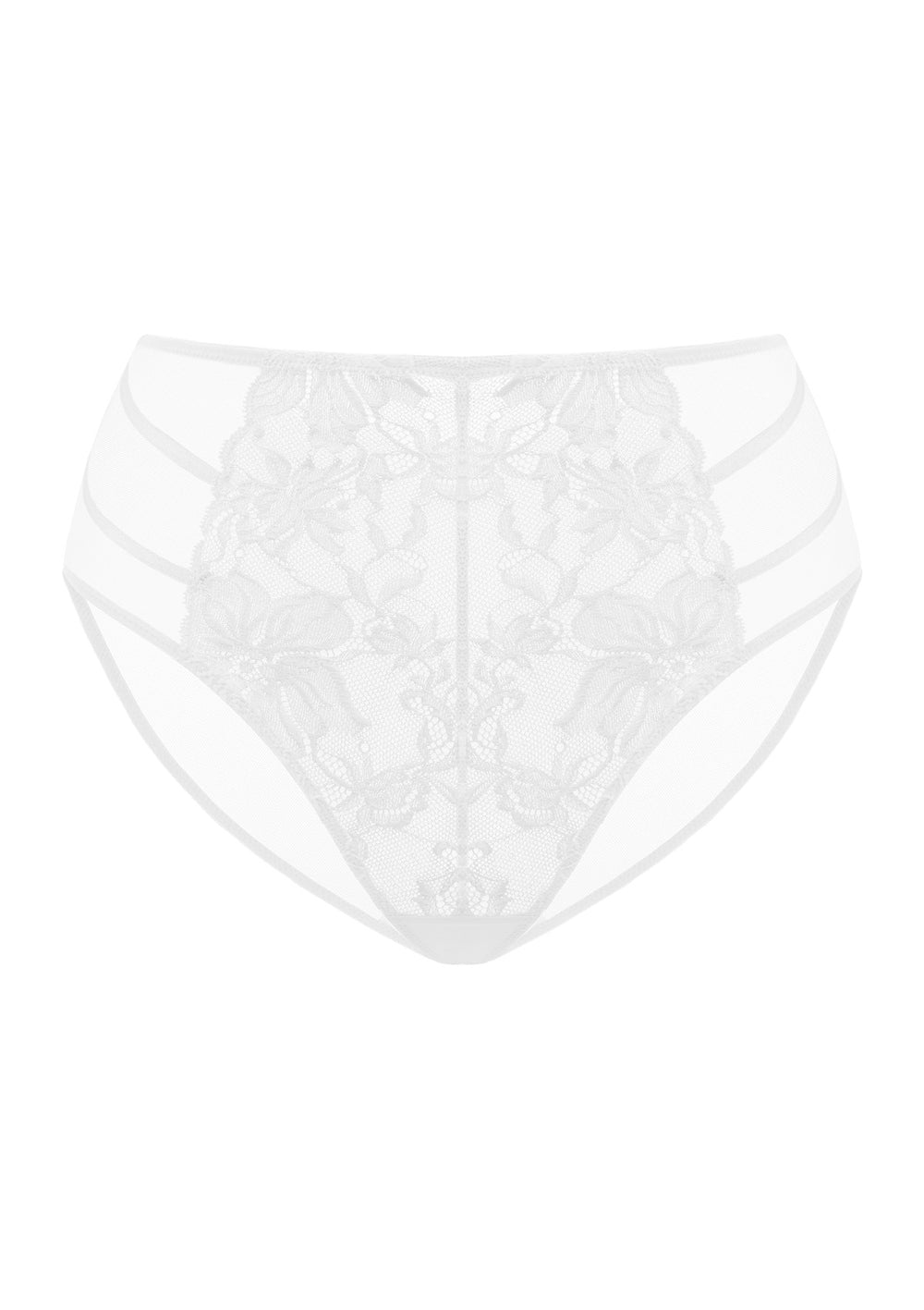 HSIA Spring Romance High-Rise Floral Lacy Panty-Comfort in Style