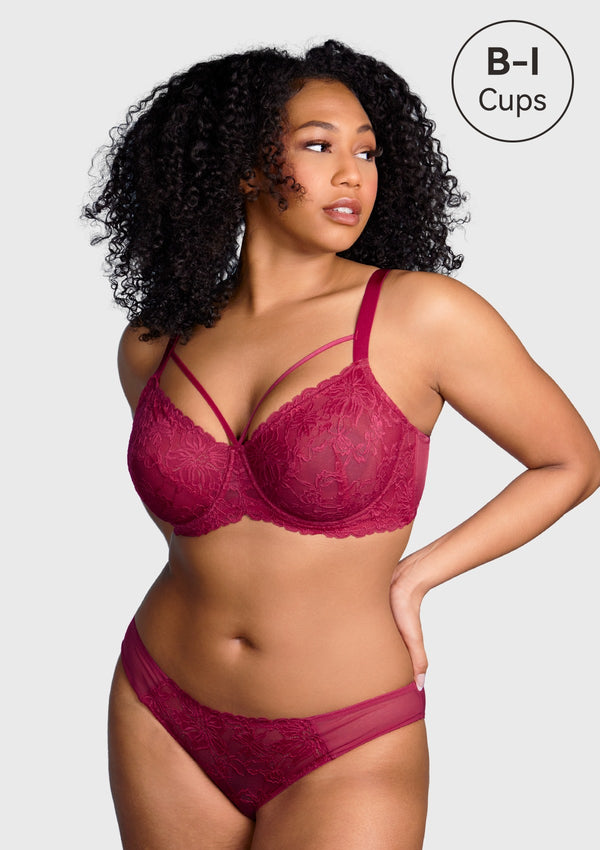 Hourglass Lingerie on X: Difference Between D Cup and DD Cup