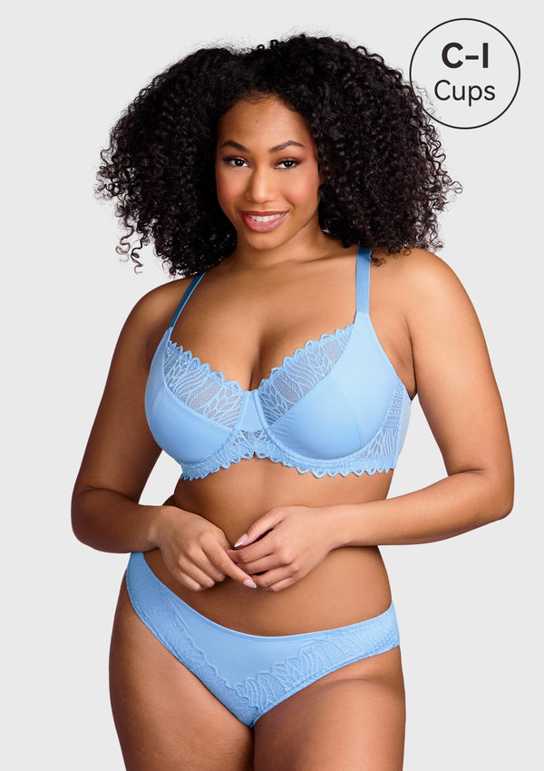HSIA Lace Underwire Bra, Minimizer Unlined Bras for Women, Unpadded Full  Coverage Mesh Plus Size Bra : : Clothing, Shoes & Accessories