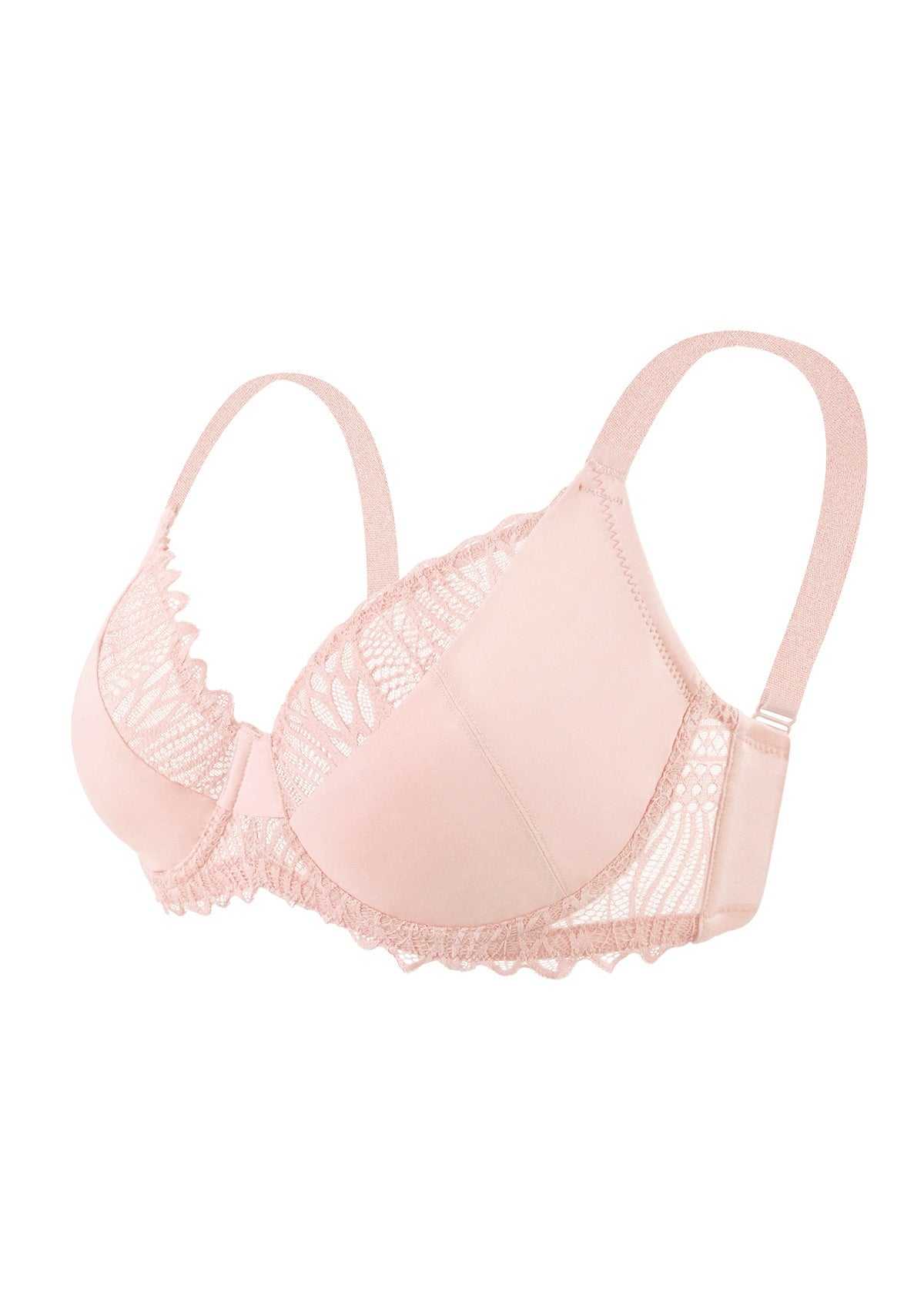 Hsia Pretty Secrets Lace Trimmed Full Coverage Underwire Bra For Support 8936