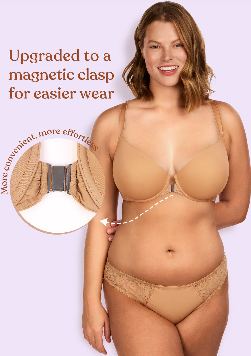The Effortless Front-Close Bra