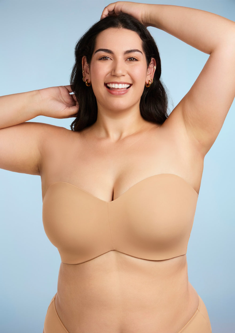 Convertible Multiway Strapless Bra Unlined Underwire Minimizer