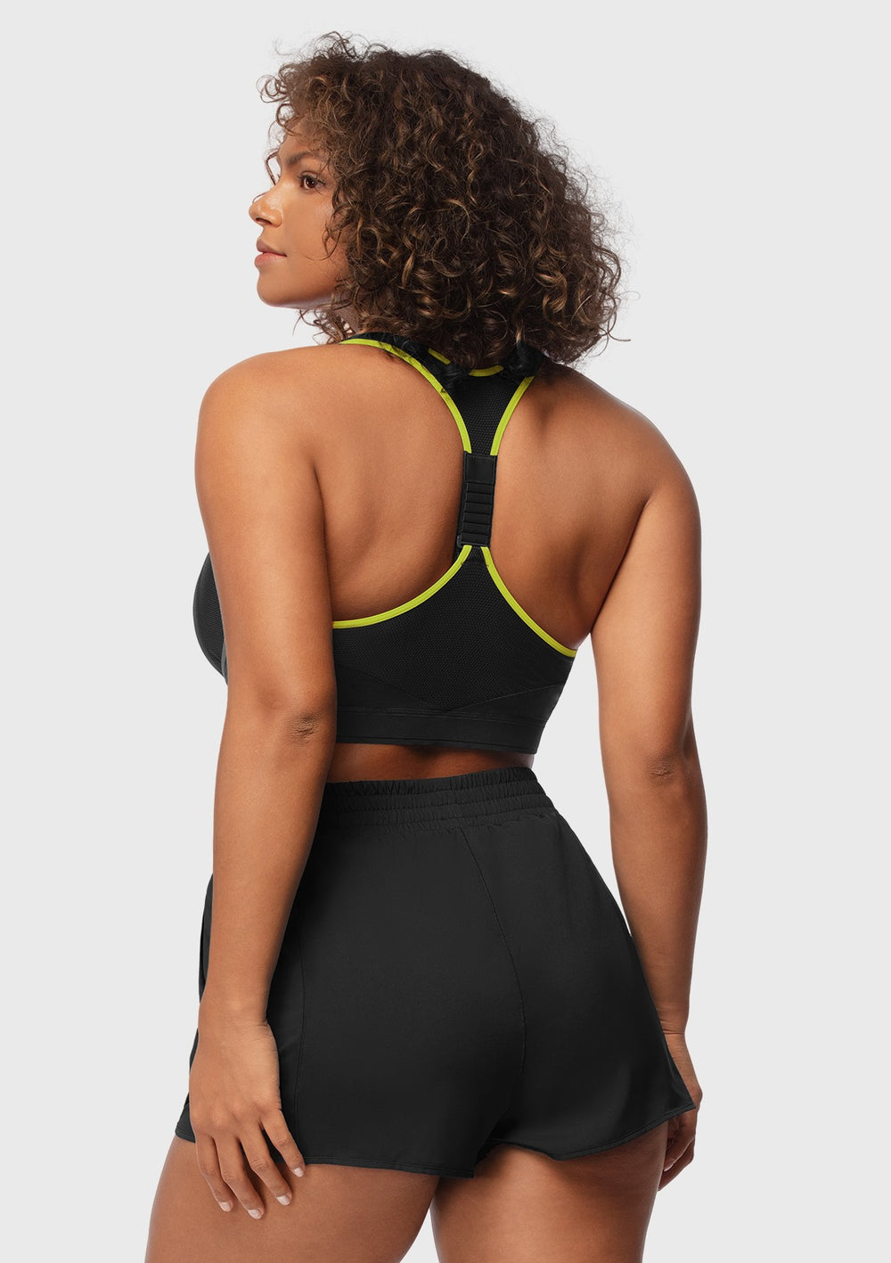 Speed Race High Impact Adjustable Racerback Sports Bra – HSIA