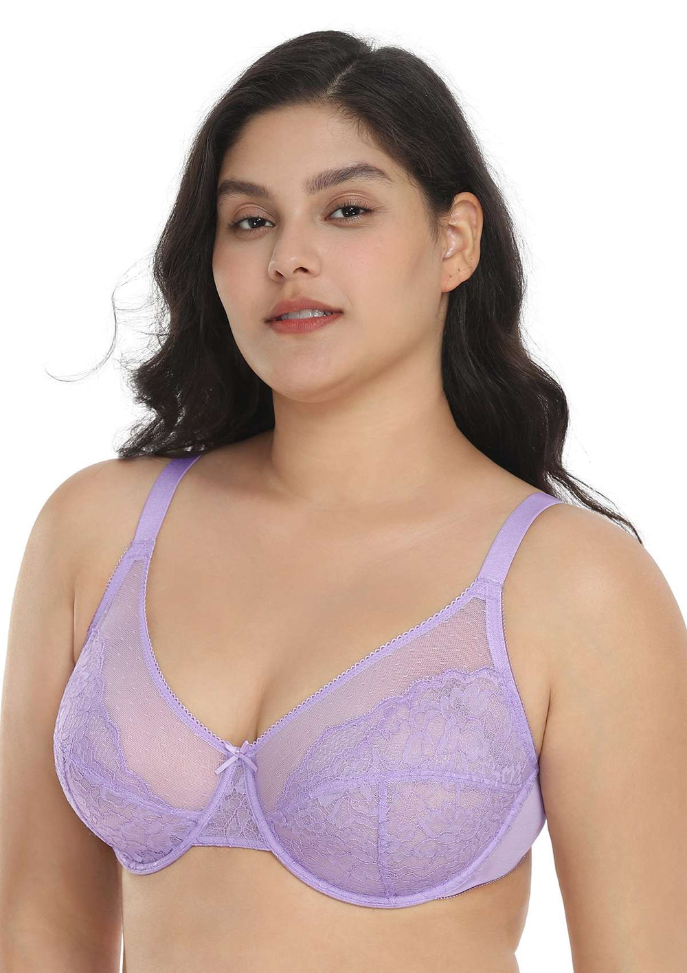HSIA Enchante Bra and Panty Sets: Unpadded Bra with Back Support