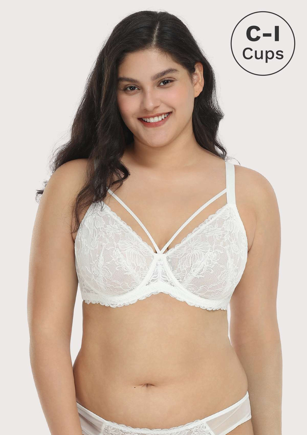 Lace Unlined Full Coverage Bra1130026:Cafe Mocha LBS 2365:46H