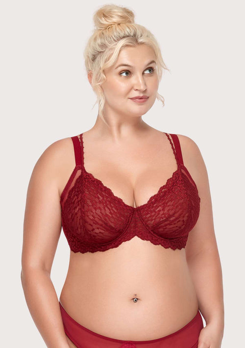 Time to Shine Lace Unlined Bra