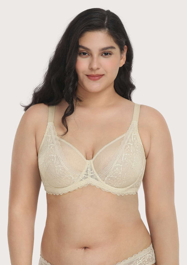 Plus Women's 3-Pack Cotton Wireless Bra by Comfort Choice in Paradise  Assorted (Size DDD) • Price »