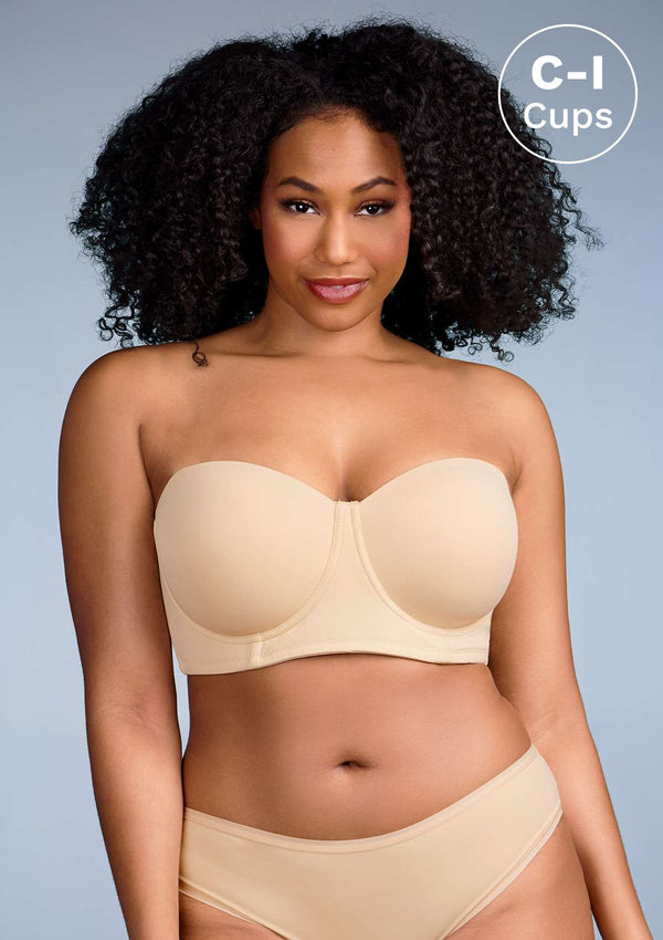 Comfort Choice Women's Plus Size Cotton Wireless Lightly Padded T-Shirt Bra  - 48 DDD, Nude Beige at  Women's Clothing store