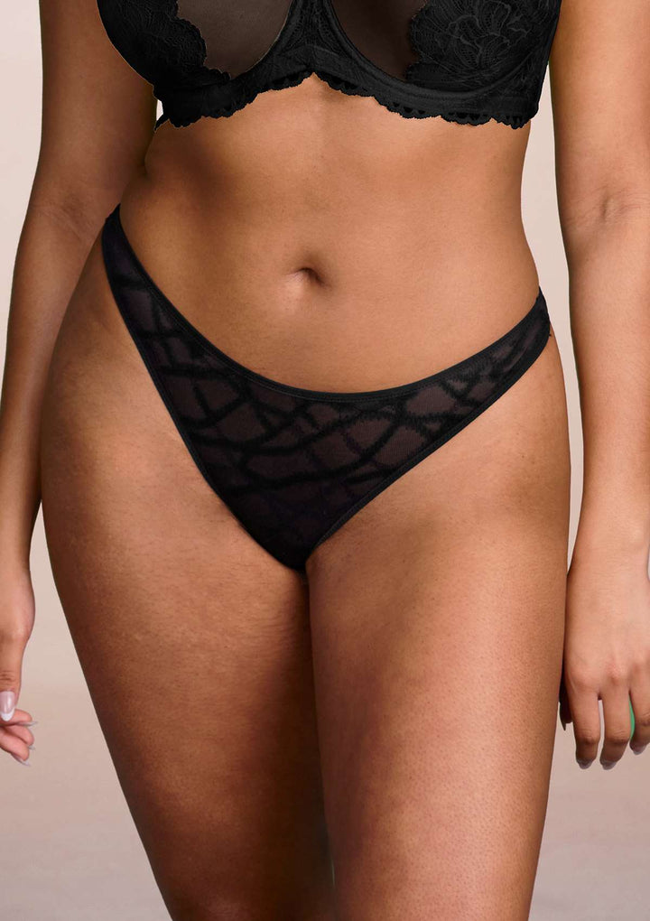 HSIA Soft Sexy Mesh Thong Underwear 3 Pack