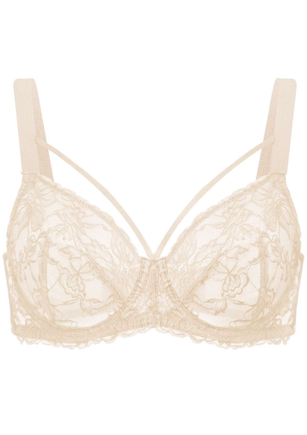 HSIA Pretty in Petals Lace Bra and Panty Set: Comfortable Support Bra