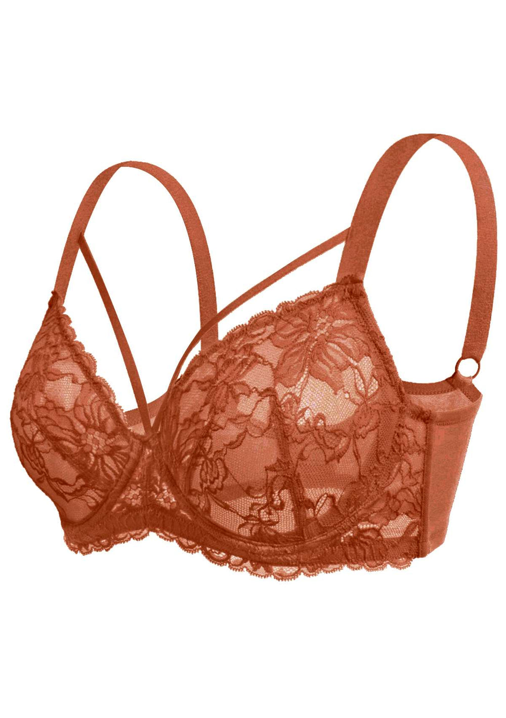 Buy Melisa Sexy Alexendra Bra-Black-RED, B34 Pack of Two at