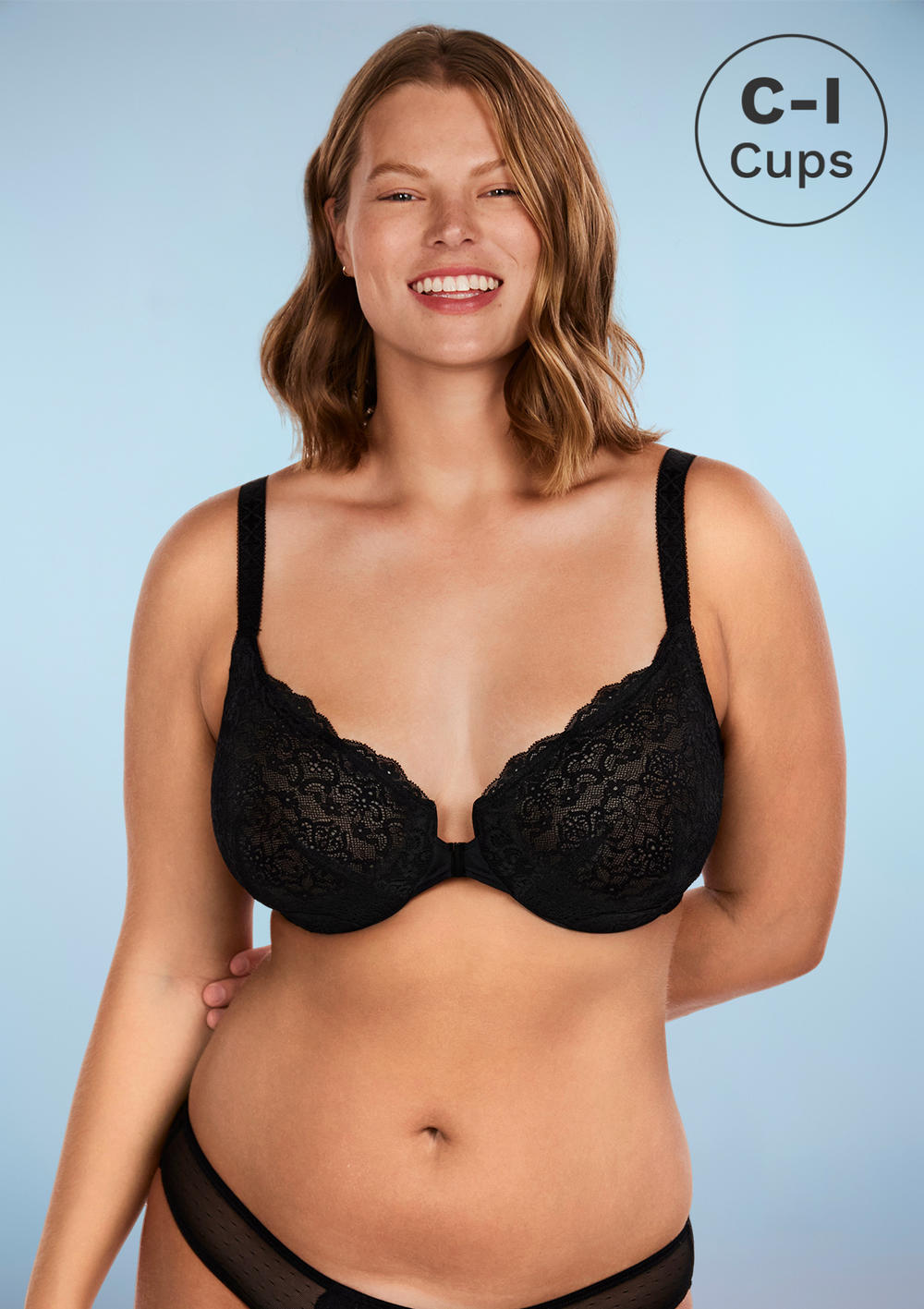 HSIA Nymphaea Easy-to-wear Front-Close Lace Unlined Underwire Bra
