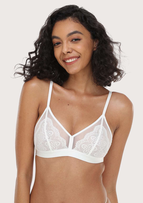 Brand New Ex M&S Cotton Rich Non-Padded Non-Wired Full Cup Bra 34A Almond -  Helia Beer Co