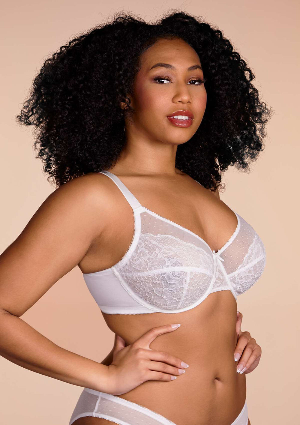 Lace White Bra Sets Sets for Women for sale