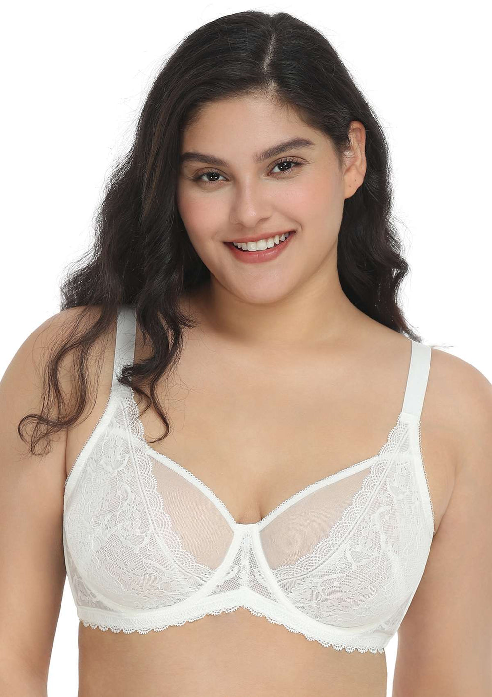 HSIA Anemone Big Bra: Best Bra for Lift and Support, Floral Bra