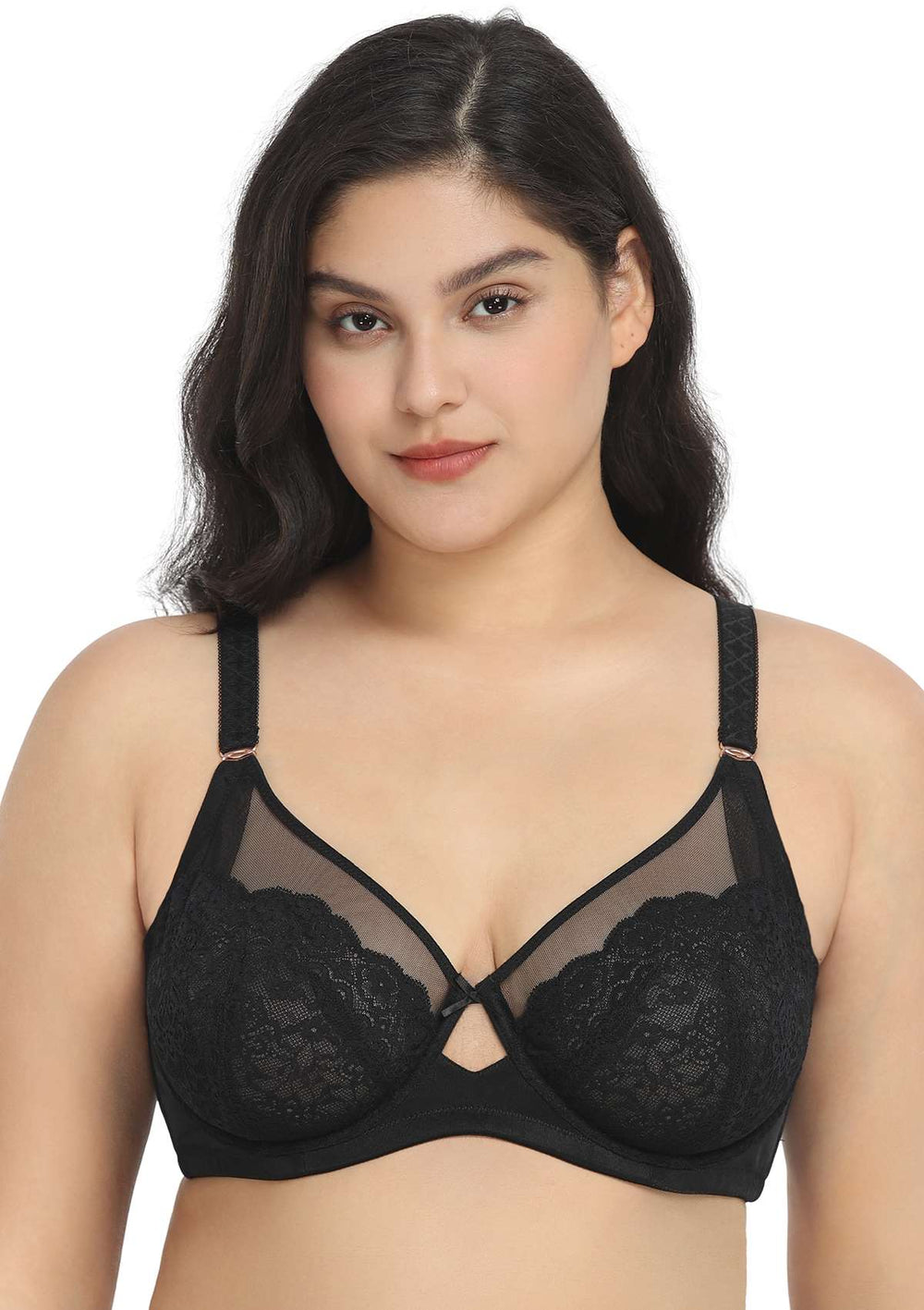 Buy HSIA Minimizer Unlined Bra for Woman Underwire Lace Full