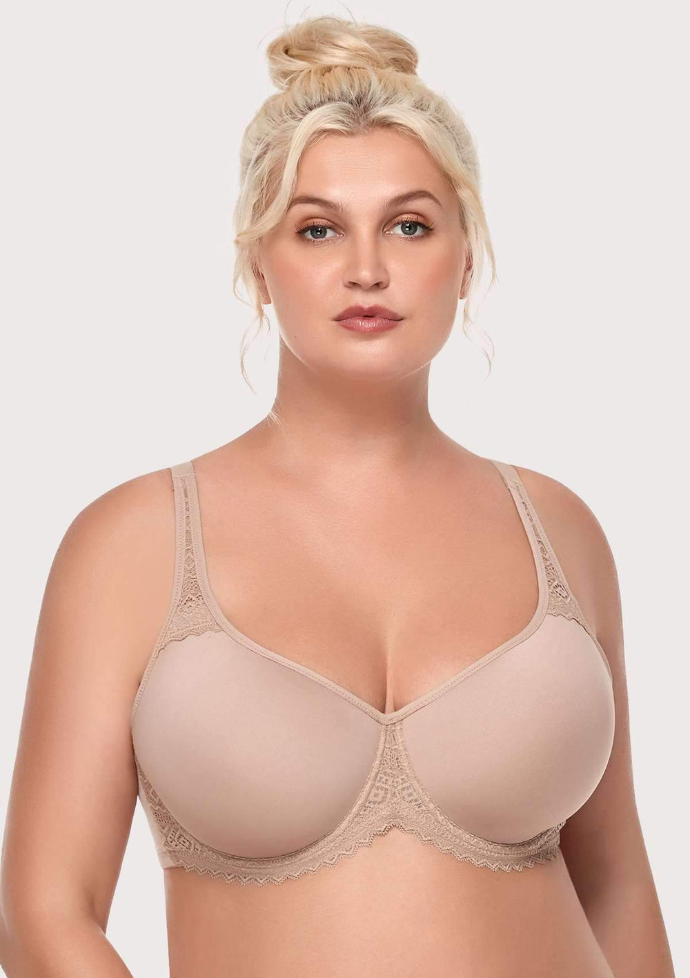 Buy HSIAMinimizer Bra for Women Full Coverage Lace Plus Size