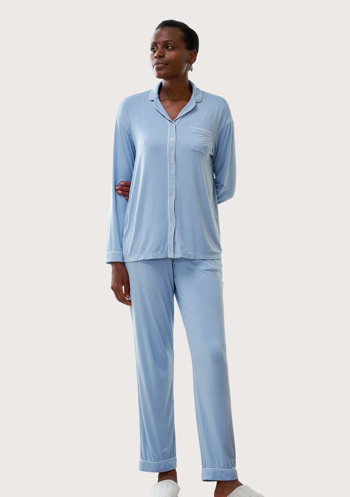 Light blue womens discount pajamas