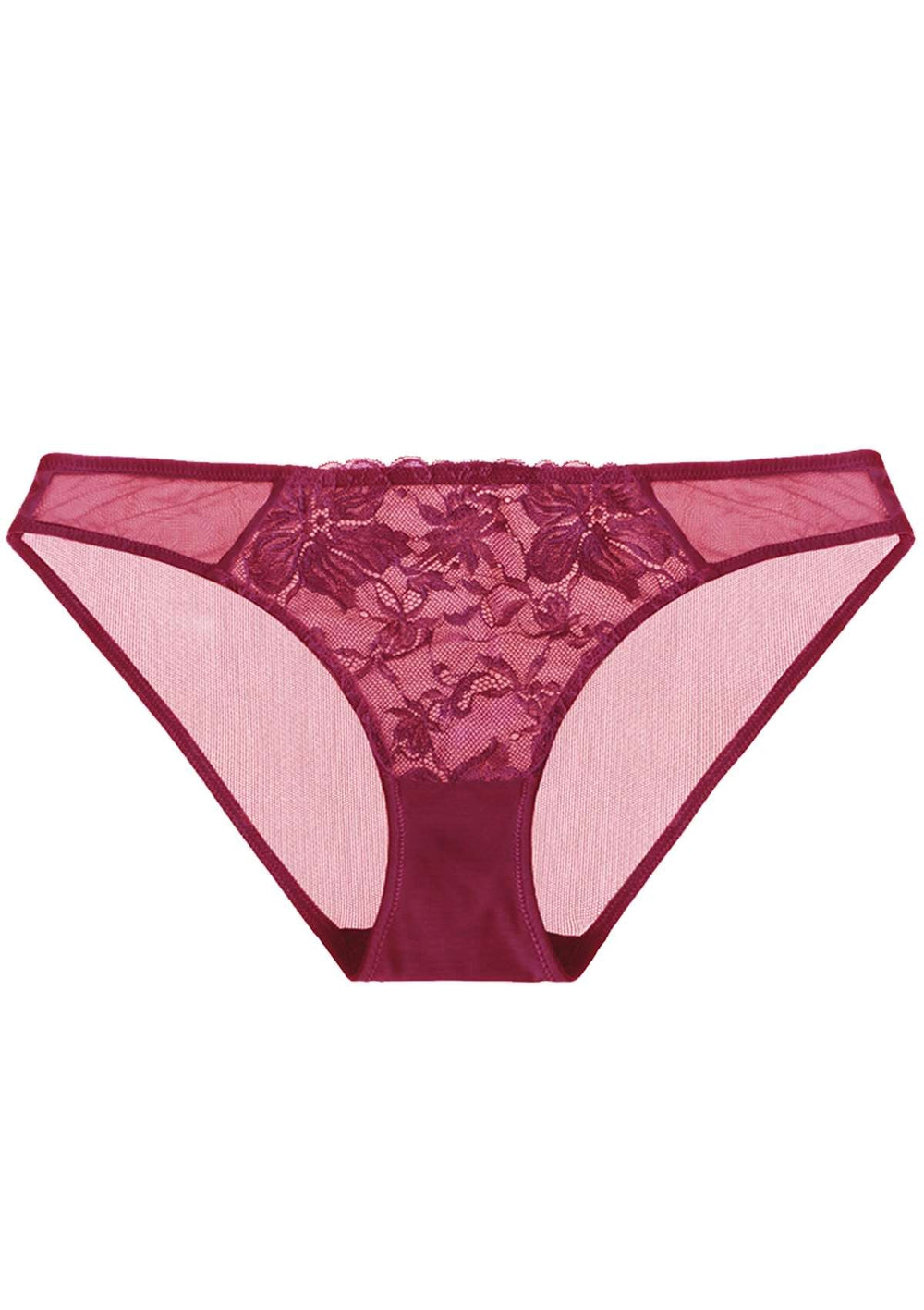 HSIA Pretty In Petals Mid-Rise Sexy Stylish Lace MESH Underwear