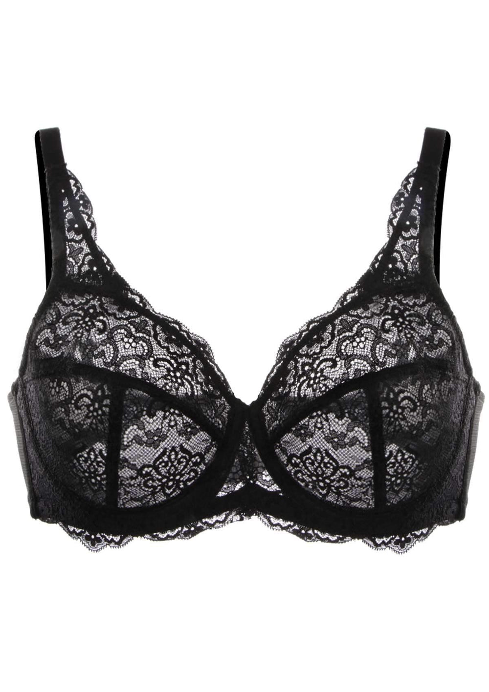 Buy HSIA Minimizer Bra for Women Full Coverage Lace Plus Size Compression  Bra Unlined Bras with Underwire Online at desertcartParaguay