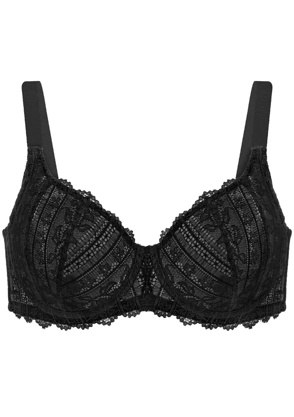 HSIA Begonia: Best Bra for Wide Set Breasts - Thick Strap Bra