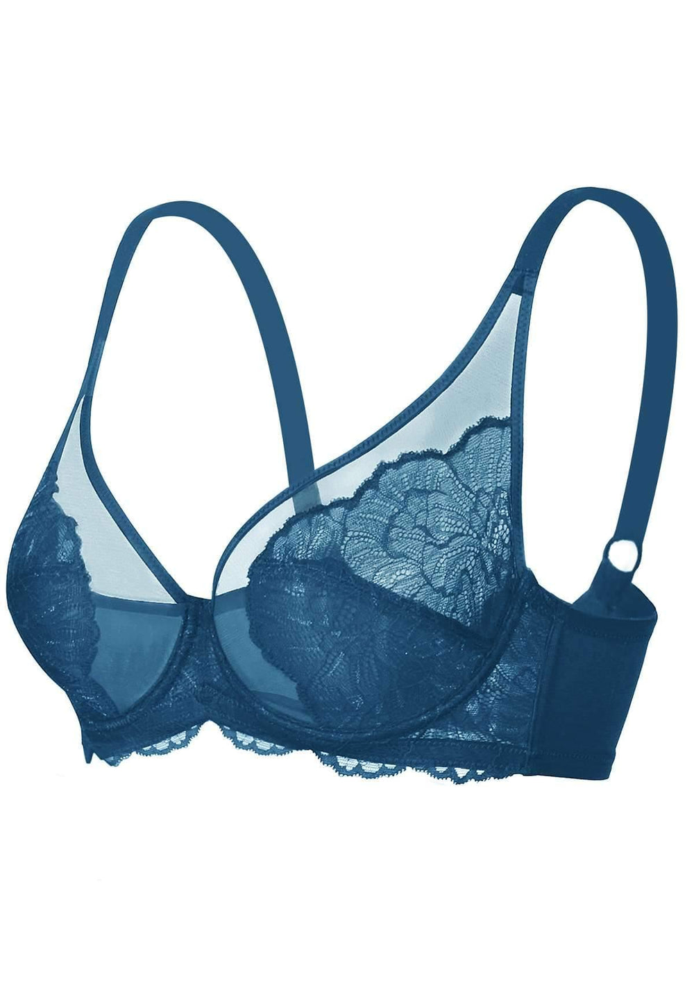 Victoria's Secret BioFit Demi Uplift Blue Lace Bra Size ( 34.C ). - Helia  Beer Co