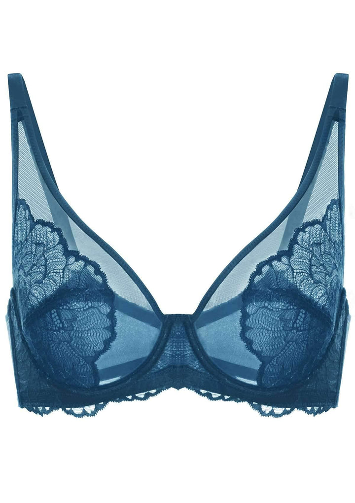 Mishx Royal Blue Lace Lingerie Set Lingerie Set - Mishx - Largest Online  Shopping Platform