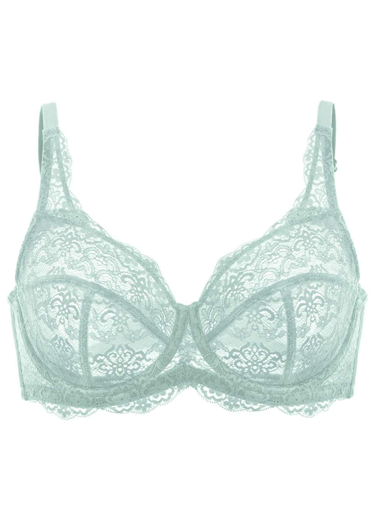 HSIA All-Over Floral Lace: Best Bra for Elderly with Sagging Breasts