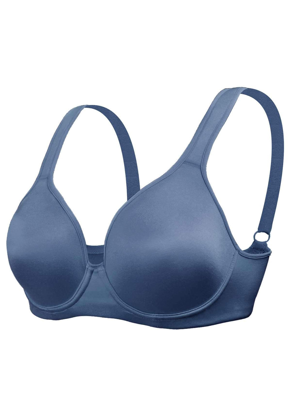 Minimizer Bras For Women Full Coverage Underwire Bras For Heavy Breast 42D  Pastel Blue