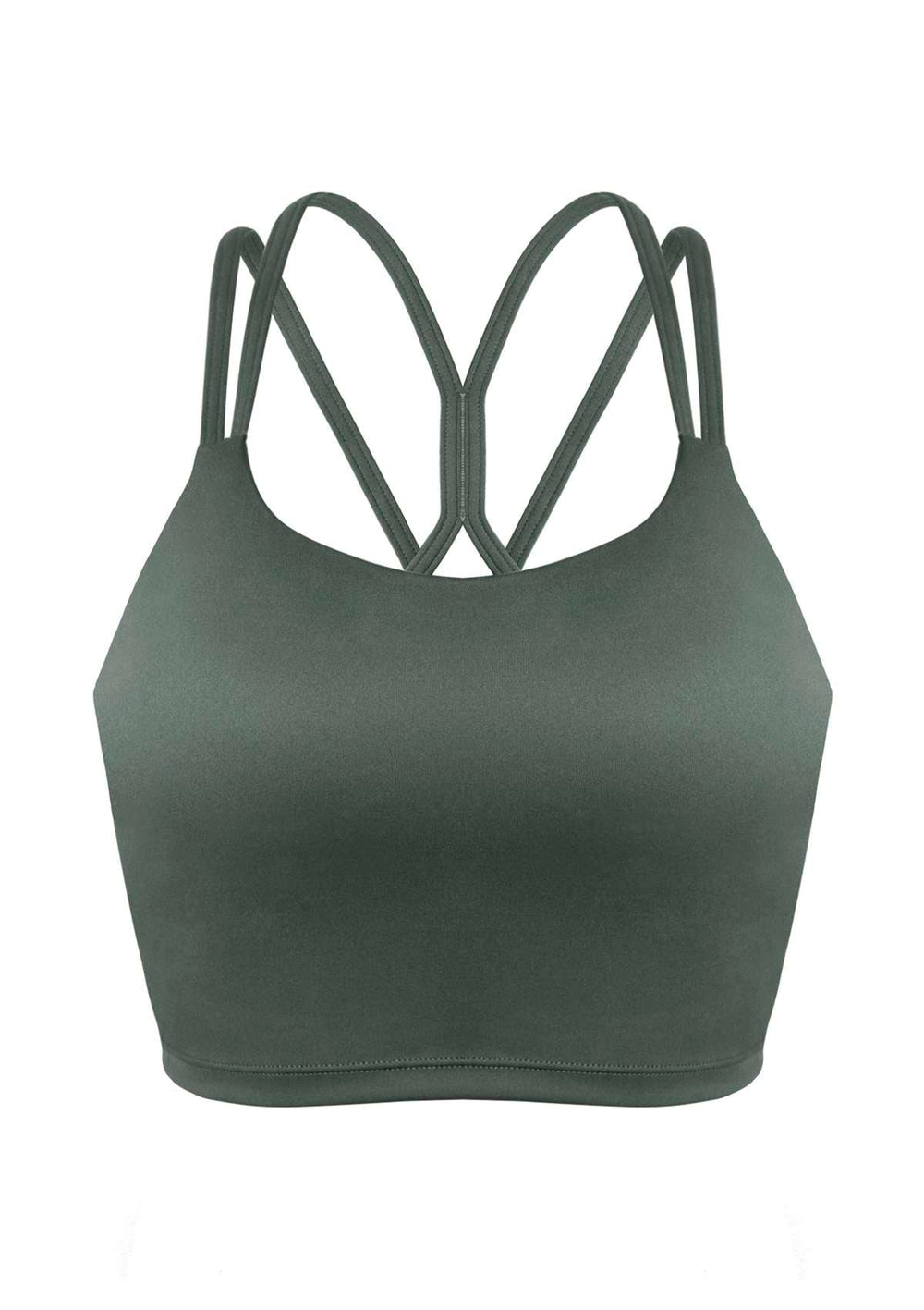 ZYIA ACTIVE WOMEN'S Grid Strappy Ladder Sports Bra Olive Green Size XXL NEW  £20.03 - PicClick UK