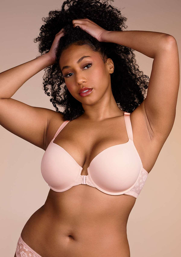 Buy Koisa women front open bra front closure bra english colour