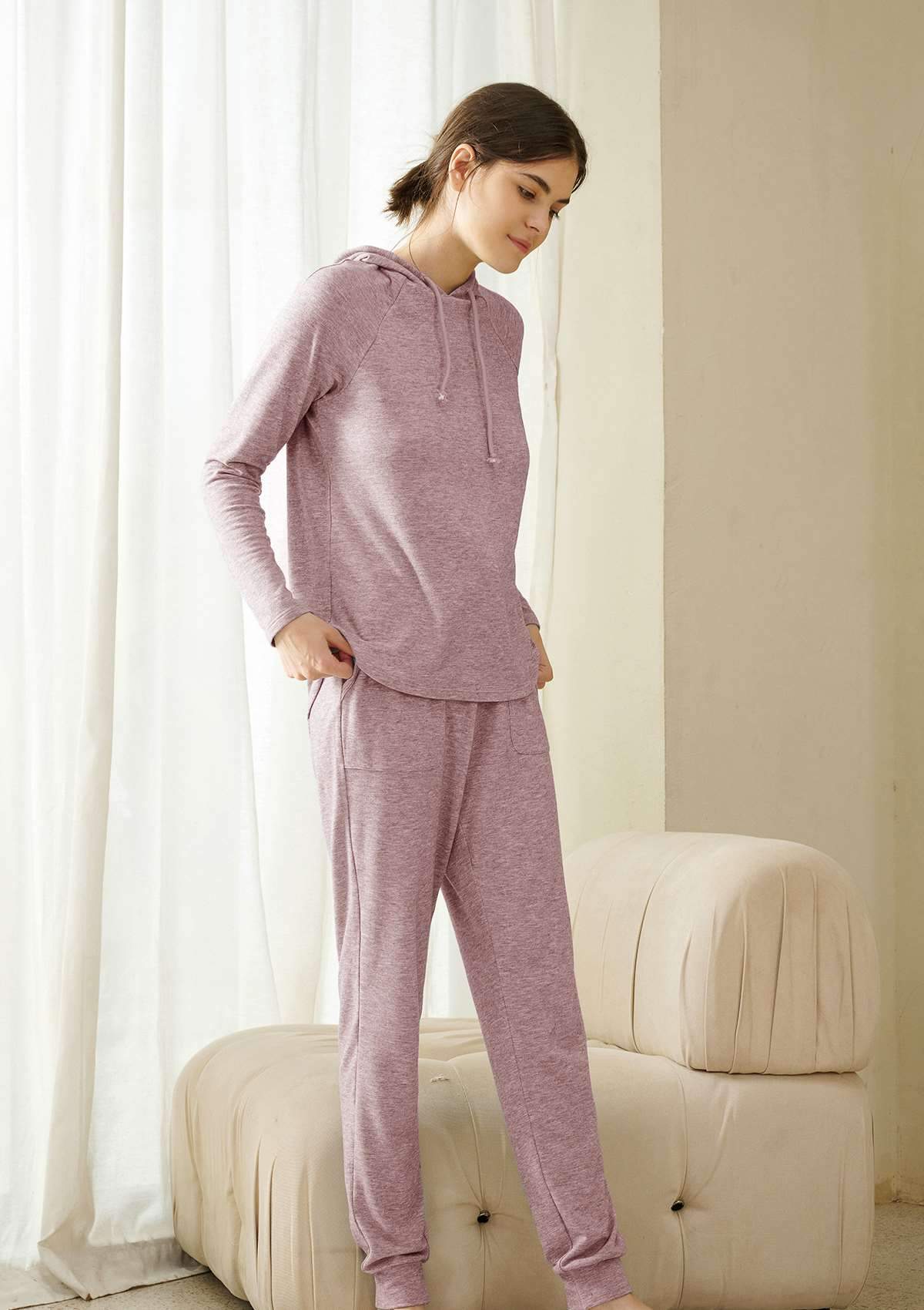 HSIA Hoodie Ultra Soft Comfort Loungewear Set