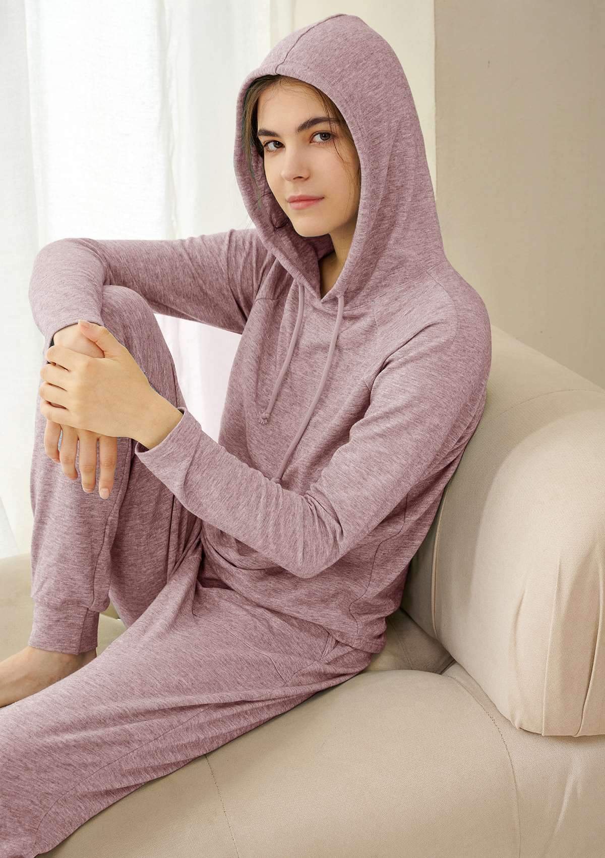 Loungewear set hoodie sale