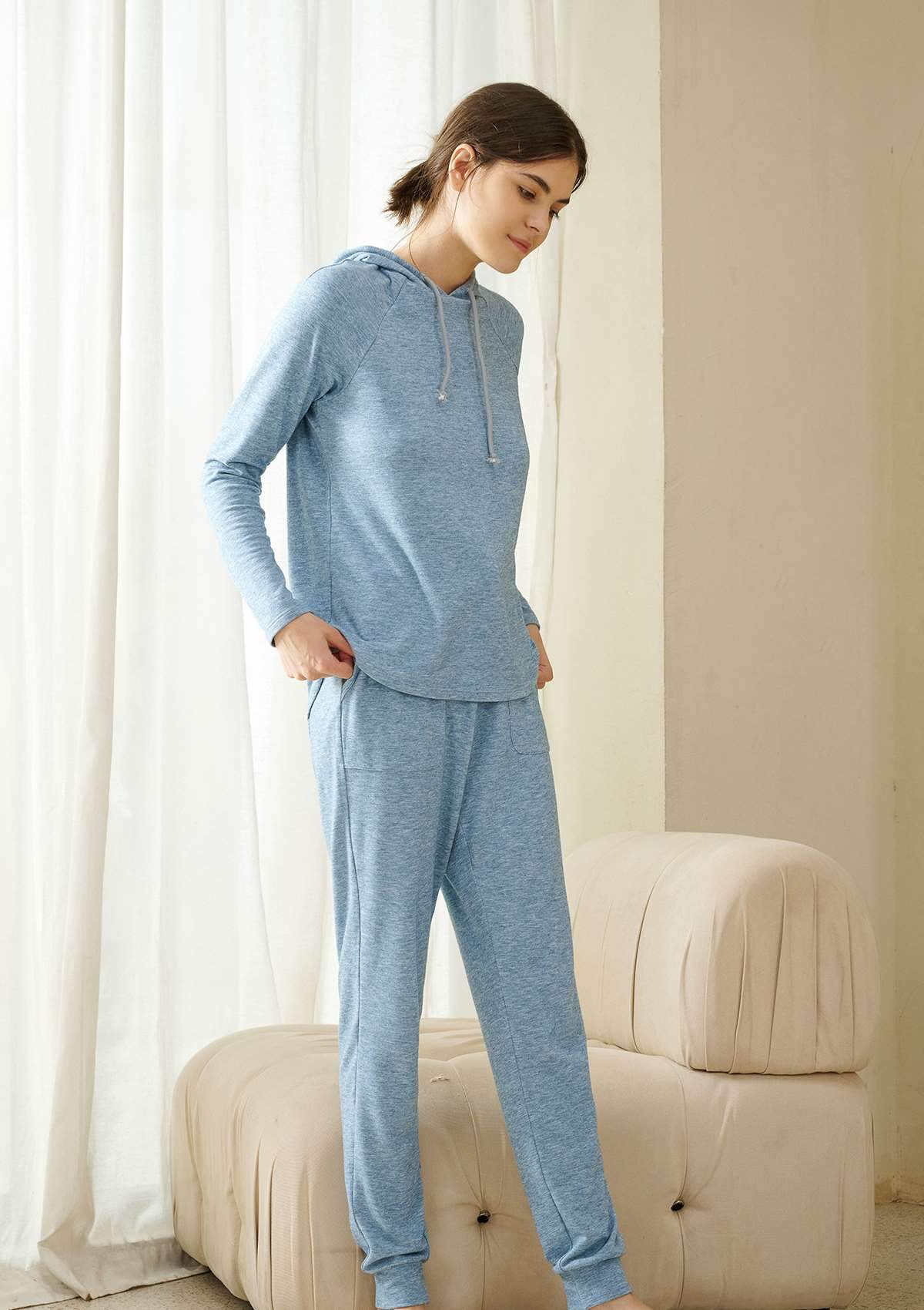 Loungewear best sale hoodie set