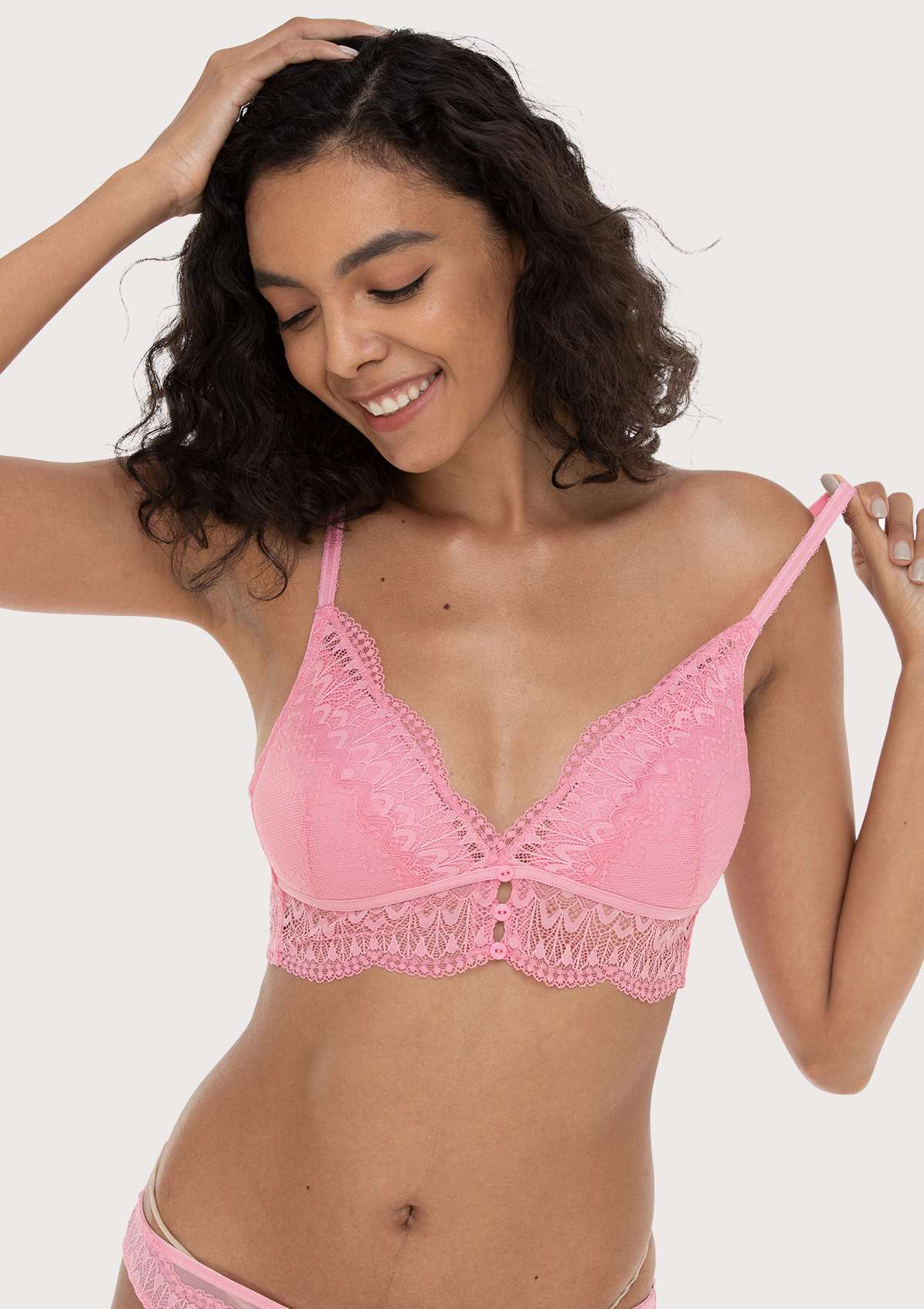 Light pink cheap bralette top