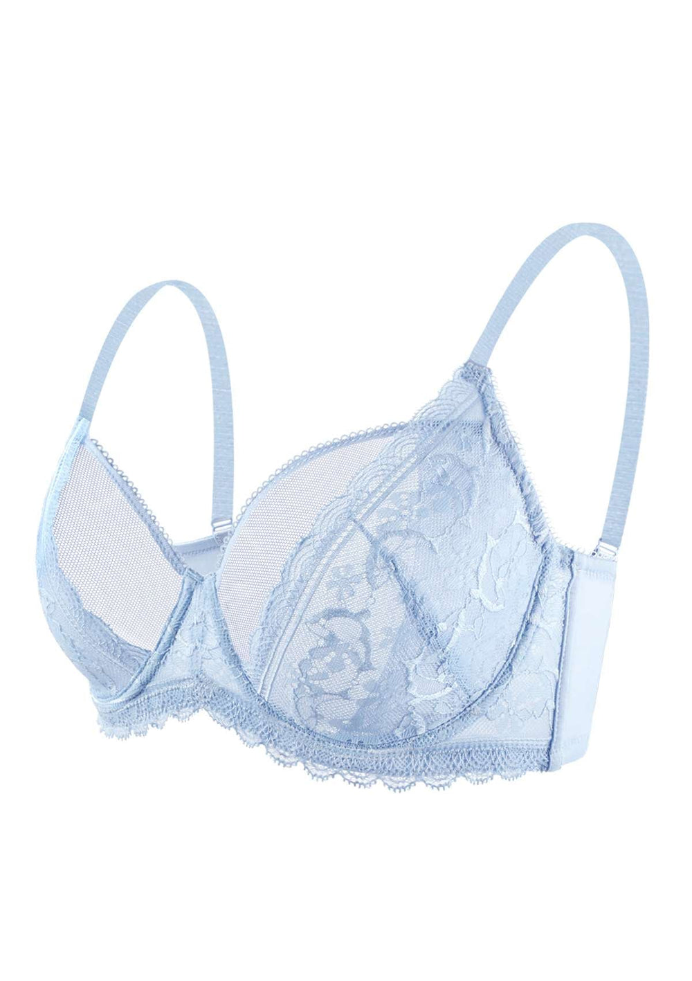 Viola's Secret Style 9292 Marbled Blue Underwire Padded Push-Up Bra 42D -  Helia Beer Co