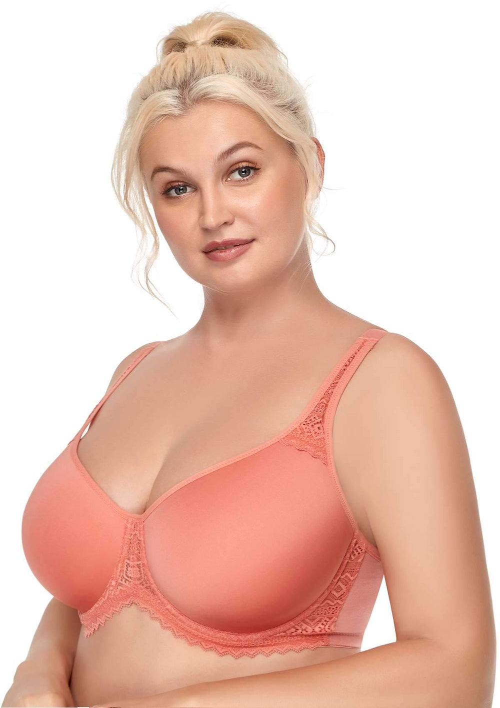NEW IN:AiryComfort Full Coverage Unpadded WireFree Minimizer Bra - Hsialife