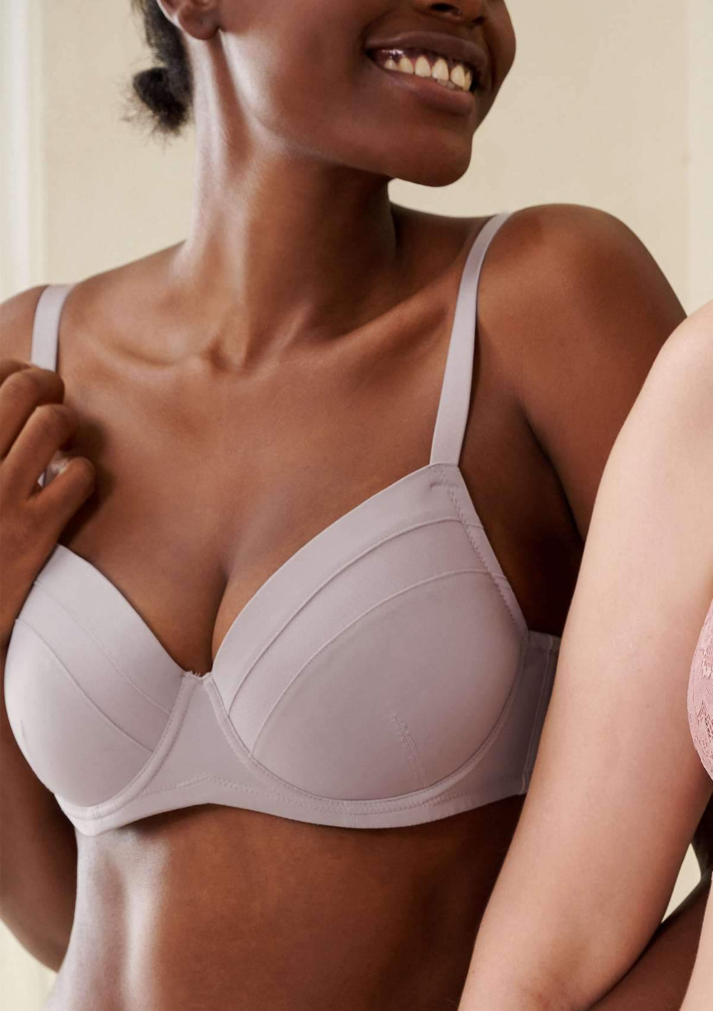 Buy Women's Wirefree Padded Super Combed Cotton Elastane Stretch Full  Coverage T-Shirt Bra with Cross Over Fit and Adjustable Straps -  Candlelight Peach FE40