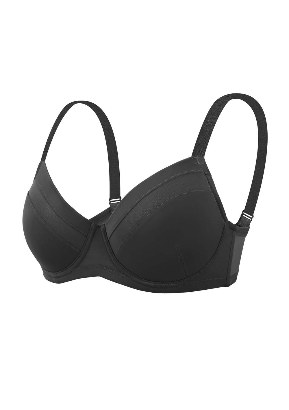 ComfortFinds Seamless Butterfly Back Bra – Pullover Wirefree Comfort Bra -  2 Pack (Small 32-34, Black) at  Women's Clothing store
