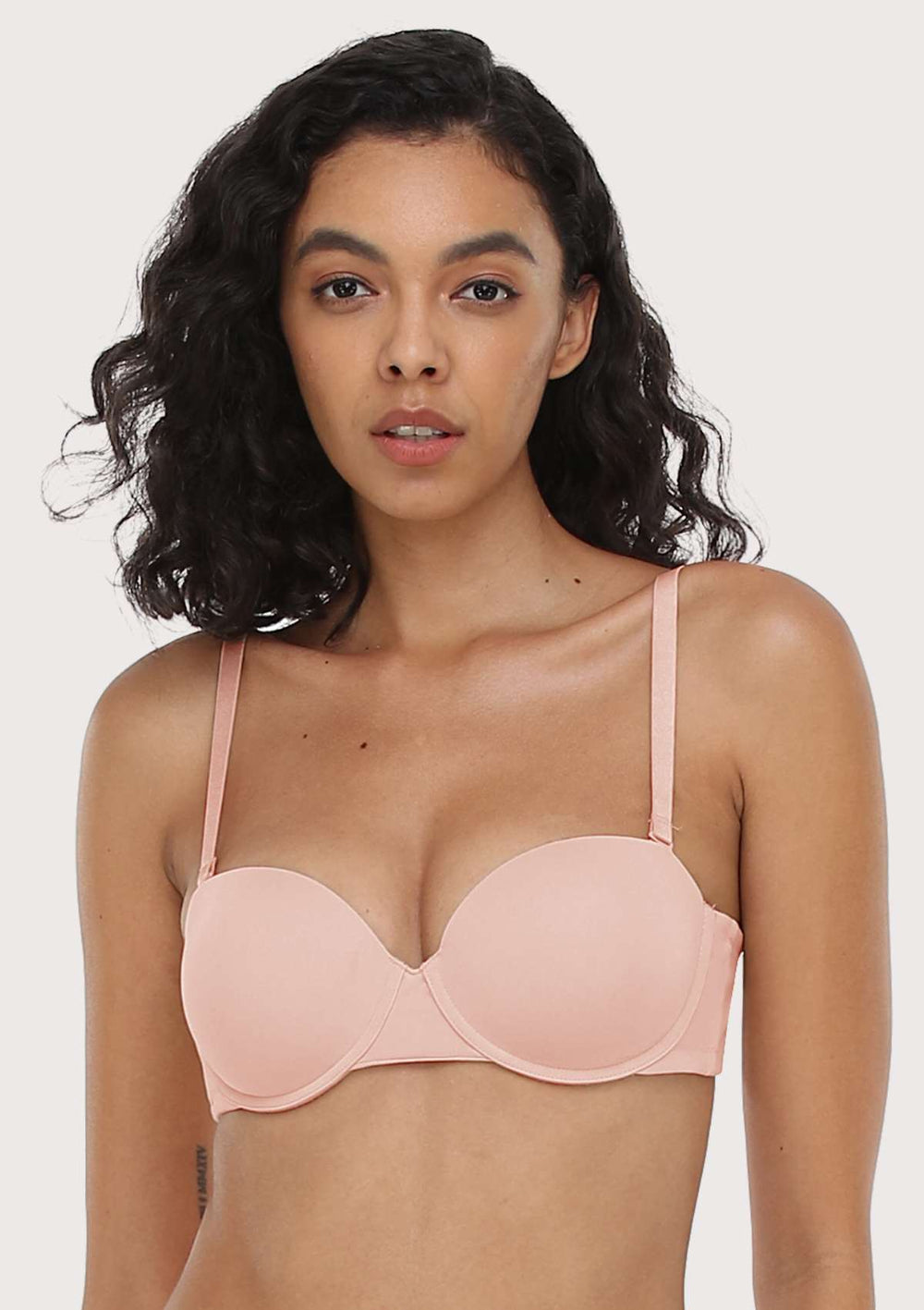 Buy ALIVE Cotton V-Touch Shaped Non-Padded Seamed Bra for Women