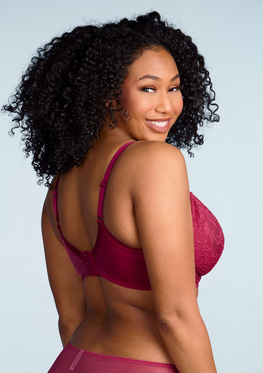  44A Bras for Plus Size Women Braless Lingerie Red