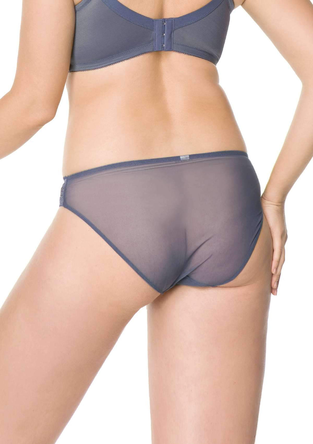 Fitora Women's Nylon Spandex Lace Bikini Panties Underwear 3 Pack (S-XL)
