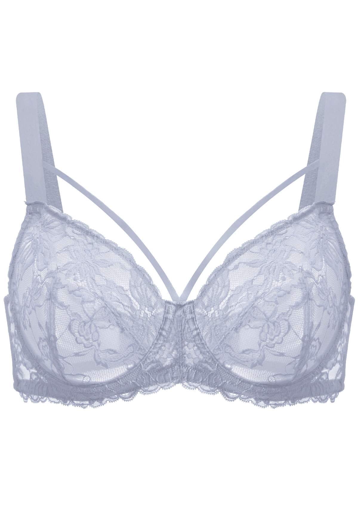 HSIA Pretty In Petals See Through Lace Bra Lift and Separate