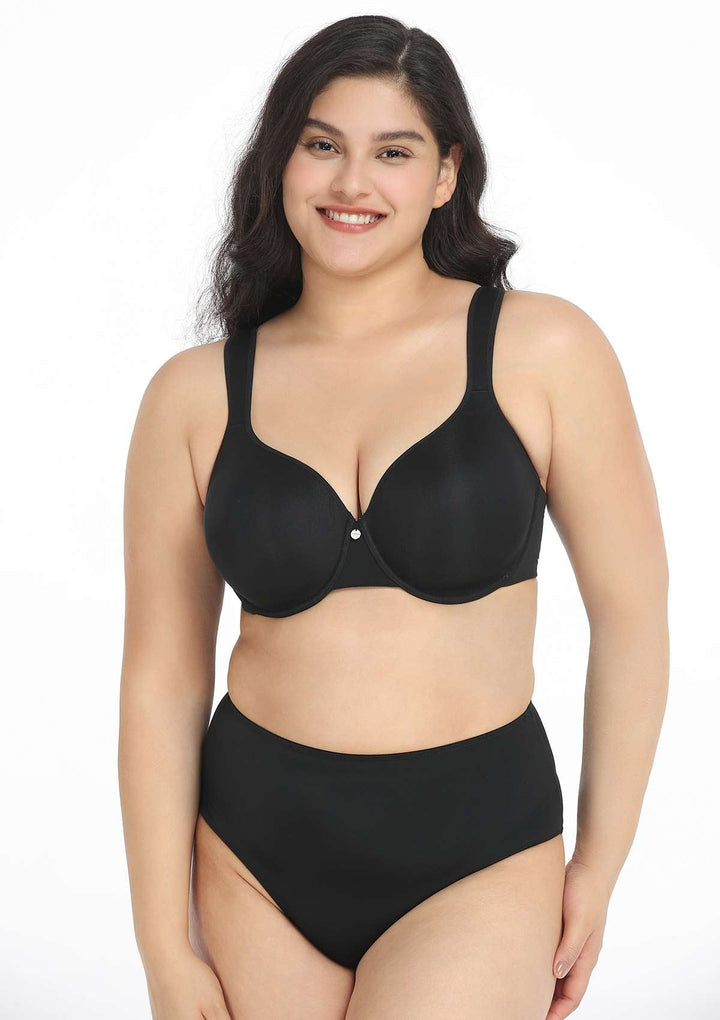Baetty Bras for Women No Underwire, Supportive Minimizer Bras for Women  Full Coverage with Honeycomb Inner Cushion (4210), 4210-black, 32D :  : Clothing, Shoes & Accessories