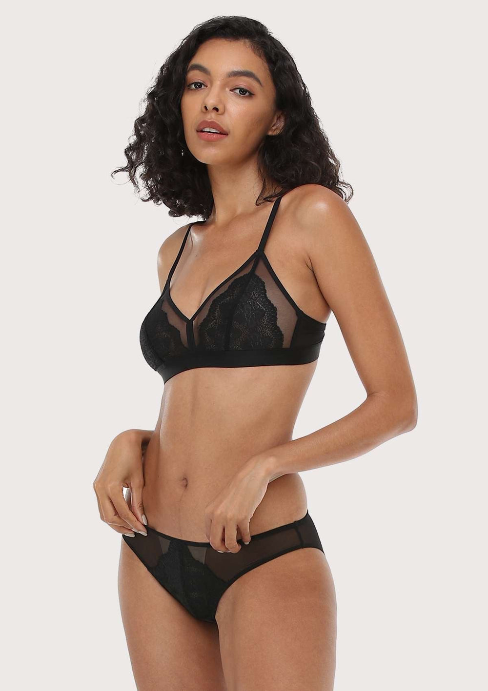 Else - Acacia Wireless Bra – Sheer Outlet